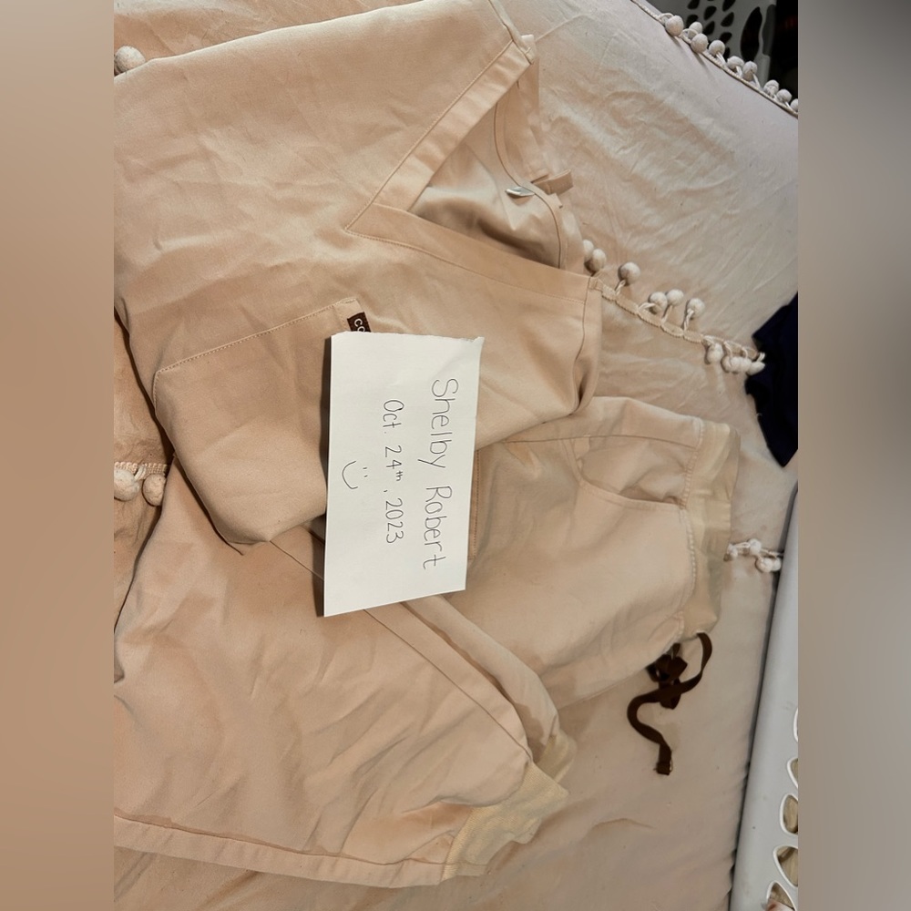 Tan Code NXT scrubs